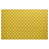 Yellow Daisy Flowers Stof (Yard (91,4 cm))