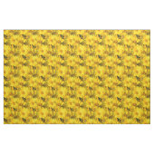 Yellow Daisy Flowers Stof (Fat Quarter)