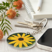 Yellow Daisy Foto Sleutelhanger (Voorkant Rechts)