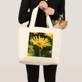 Yellow Daisy Grote Tote Bag (Voorkant (product))