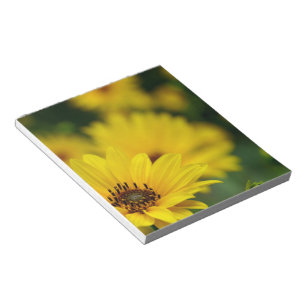 Yellow Daisy Helenium Notitieblok