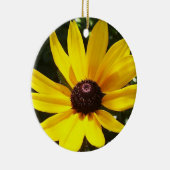 Yellow Daisy Keramisch Ornament (Rechts)