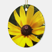 Yellow Daisy Keramisch Ornament (Links)