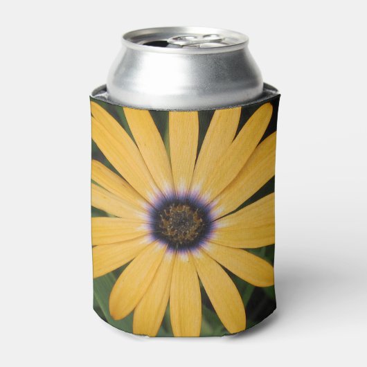 Yellow Daisy Koelbox Blikjeskoeler (Blikje Voorkant)