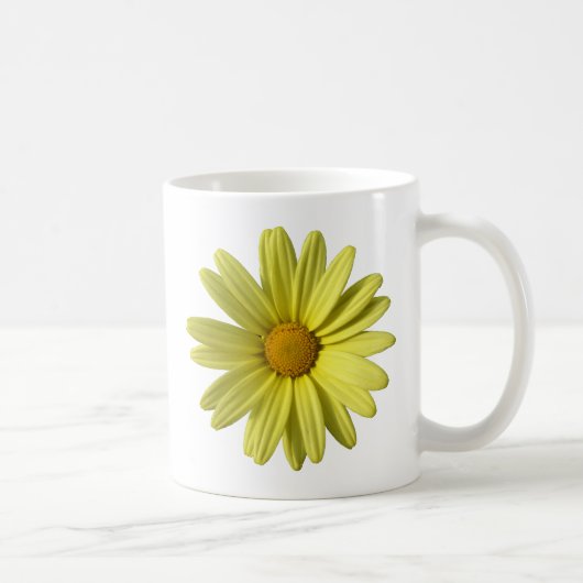 Yellow Daisy Koffiemok (Rechts)