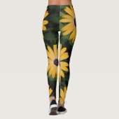 Yellow Daisy Leggings (Achterkant)