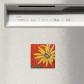 Yellow Daisy Magneet (Insitu (Vaatwasser))