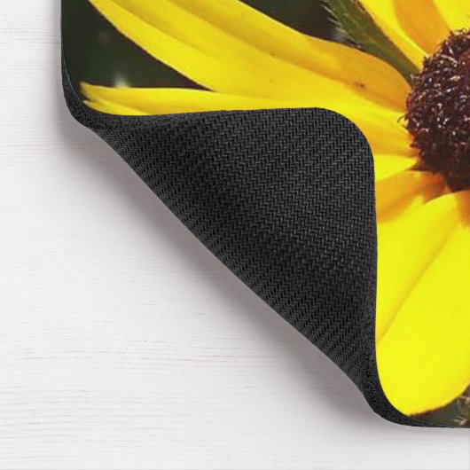 Yellow Daisy Mousepad Muismat (Hoek)