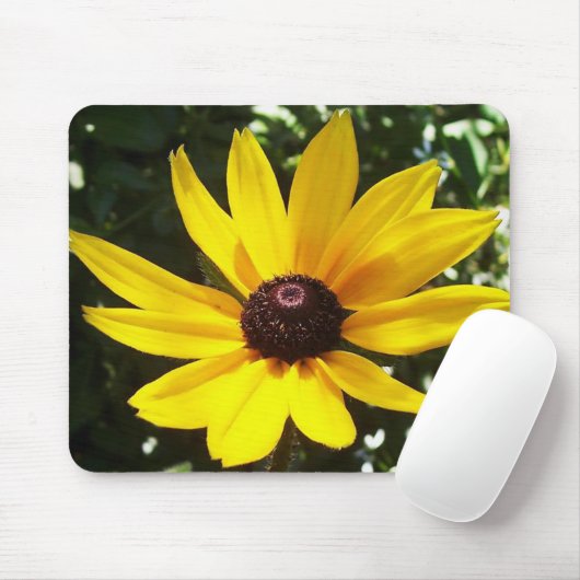 Yellow Daisy Mousepad Muismat (Met muis)