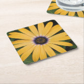 Yellow Daisy Party Onderzetter (Schuin)
