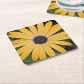 Yellow Daisy Party Onderzetter (Schuin)