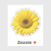 Yellow Daisy Petals  Sticker (Vel)