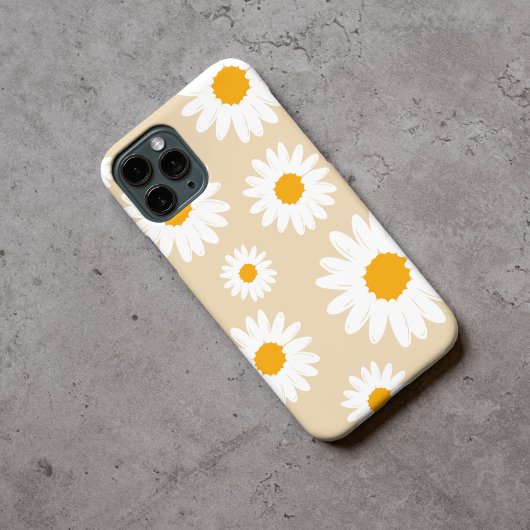 Yellow Daisy Schattige Flower Trendy Case-Mate iPhone Case