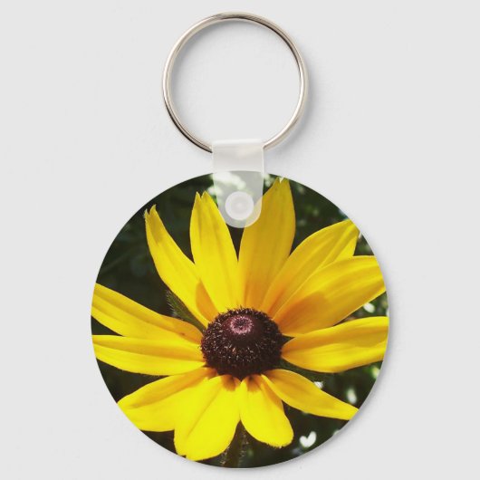 Yellow Daisy Sleutelhanger (Voorkant)