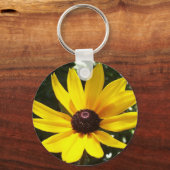 Yellow Daisy Sleutelhanger (Voorkant)