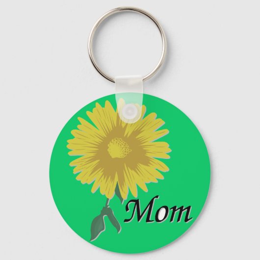 Yellow Daisy - Sleutelhanger (Voorkant)