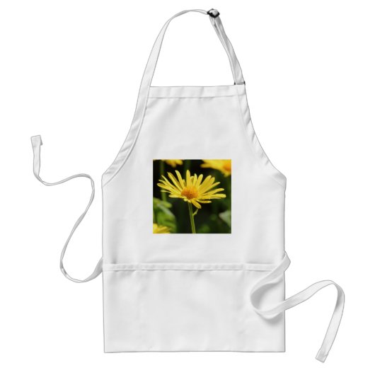 Yellow Daisy Standaard Schort (Voorkant)