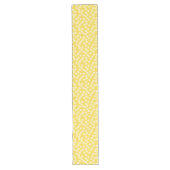 Yellow Daisy Table Runner Lange Tafelloper (Voorkant)