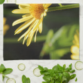 Yellow Daisy Theedoek (Gevouwen)