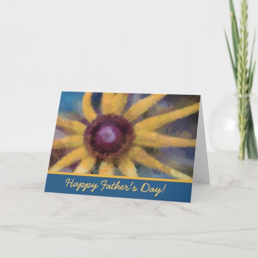 Yellow Daisy-Wenskaart Kaart (Voorkant)