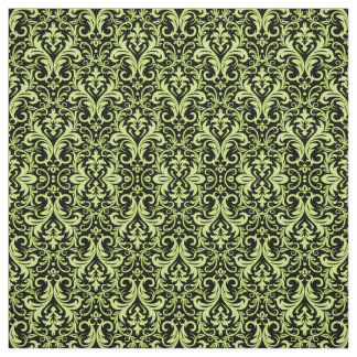 Yellow Damask Stof