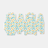 Yellow Dandelion Floral Pattern - Natuur-geïnspire Bedankdoosjes (Uitgevouwen)