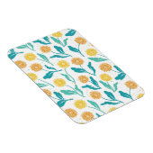 Yellow Dandelion Floral Pattern - Natuur-geïnspire Magneet (Rechterzijde)
