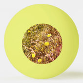Yellow Dandelions Dart Board Pingpongbal (Voorkant)