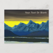 Yellow Dawn North Briefkaart (Voorkant)