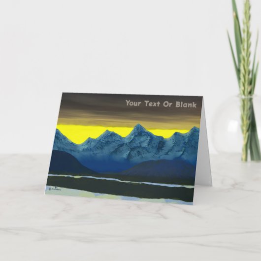 Yellow Dawn North Kaart (Voorkant)