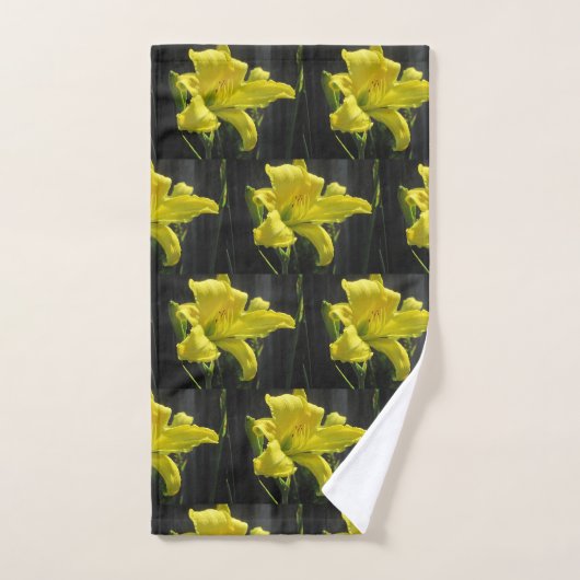 Yellow Day Lily Bad Handdoek (Handdoek)