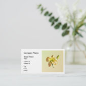 Yellow Day Lily Visitekaartje (Staand voorkant)