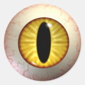 Yellow Devils Eye Stickers (Voorkant)