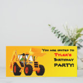 Yellow Digger Kaart (Staand voorkant)