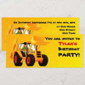 Yellow Digger Kaart (Voorkant / Achterkant)