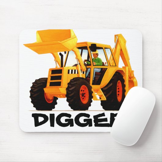 Yellow Digger Muismat (Met muis)
