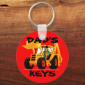 Yellow Digger Sleutelhanger (Voorkant)