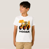 Yellow Digger T-shirt (Voorkant volledig)