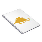 Yellow Dinosaur Notitieboek (Rechterzijde)