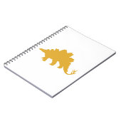 Yellow Dinosaur Notitieboek (Linkerzijde)