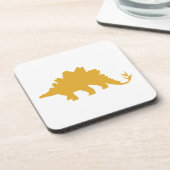 Yellow Dinosaur Onderzetter (Linkerzijde)