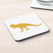 Yellow Dinosaur Onderzetter (Linkerzijde)