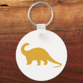 Yellow Dinosaur Sleutelhanger (Voorkant)