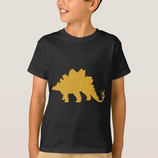 Yellow Dinosaur T-shirt (Voorkant)