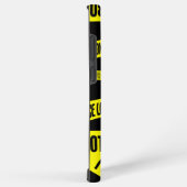 Yellow Do Not Cross Crime Scene Tape Danger Areas Samsung Galaxy Hoesje (Rechterkant)