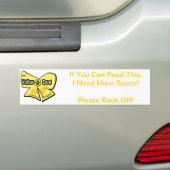 Yellow Dog Bumpersticker (Op auto)