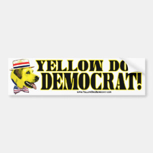 Yellow Dog Democraat Bumpersticker 