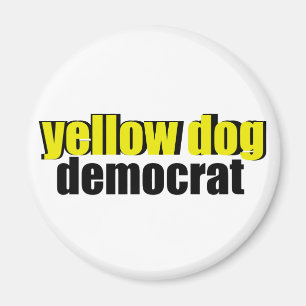 Yellow Dog Democraat Magneet