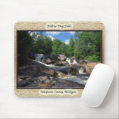 Yellow Dog Herfst mousepad Muismat (Met muis)