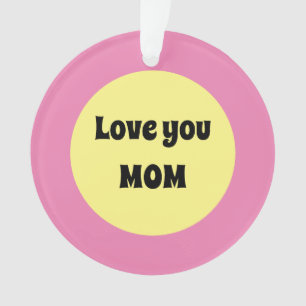 Yellow Dot Acryl Ornament